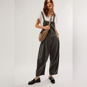 Free People Dark Gray Jumpsuit